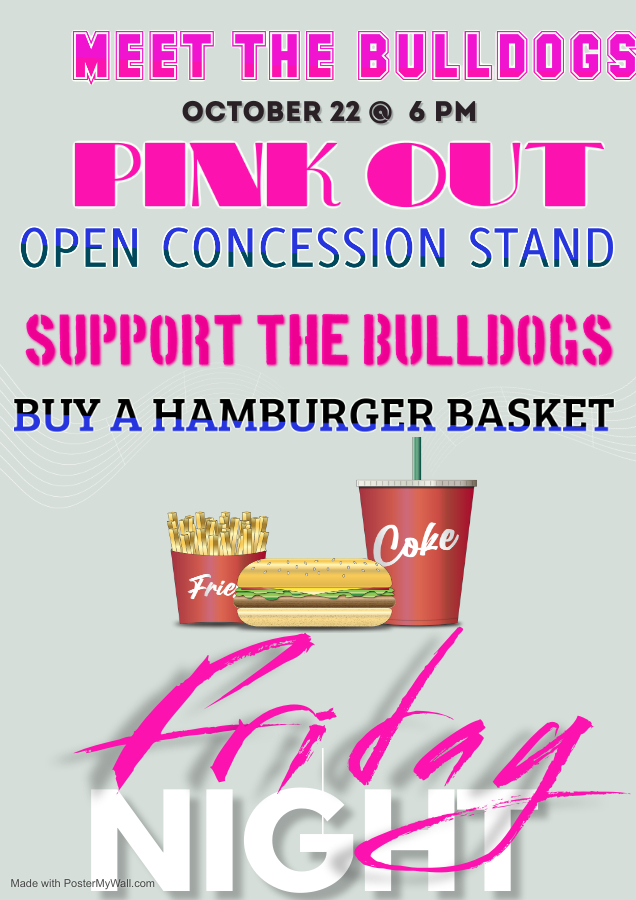 PINK OUT MEET THE BULLDOGS OCT. 22 @6PM