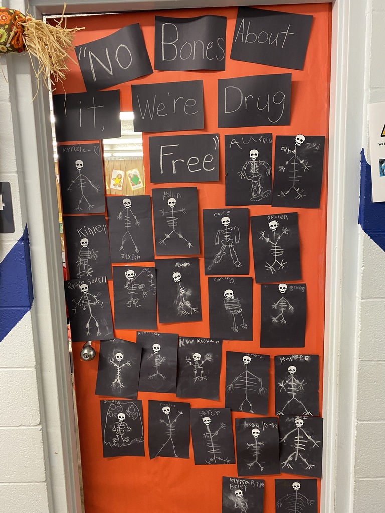 Red Ribbon Week Door Decorating