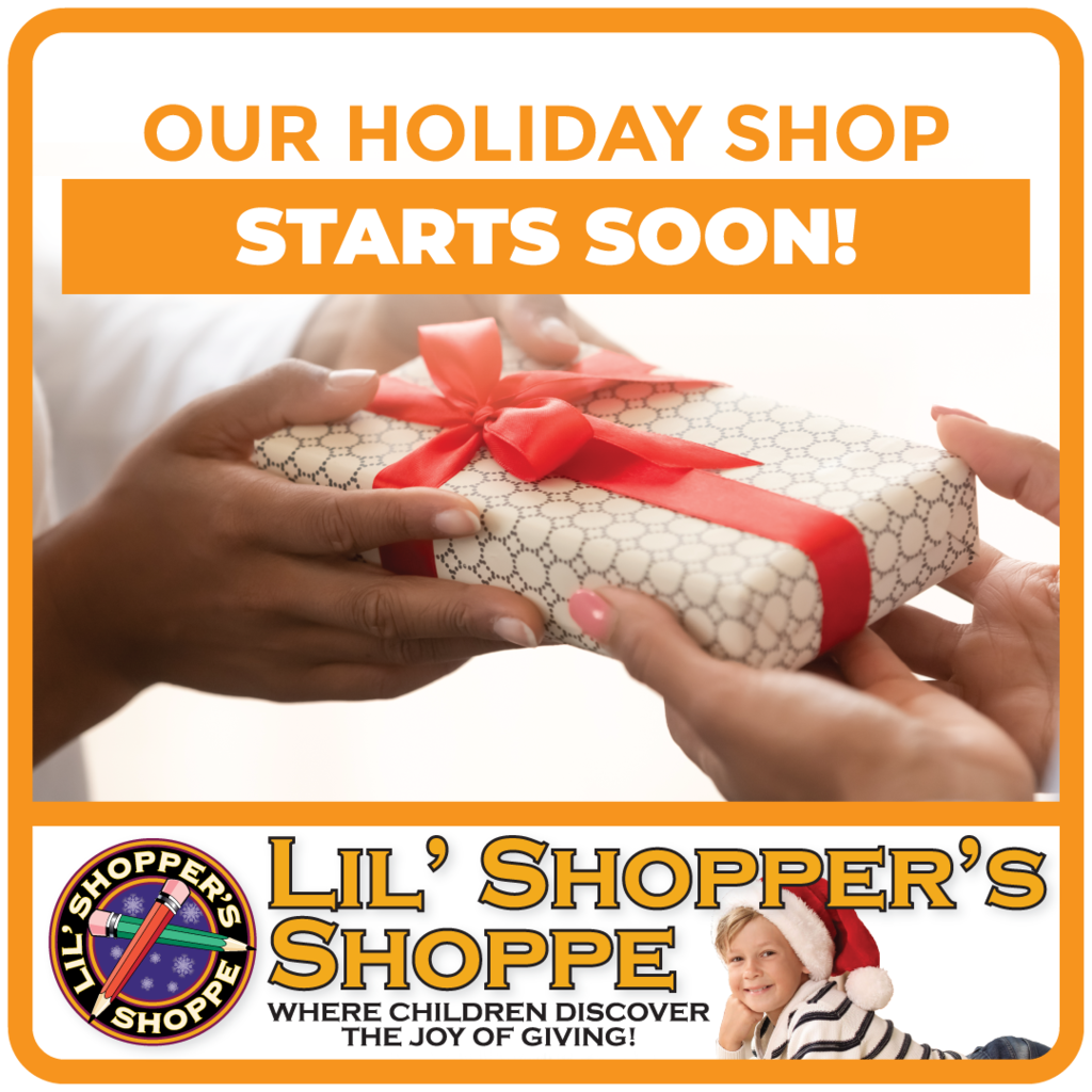 Lil Shopper's Shoppe starts soon