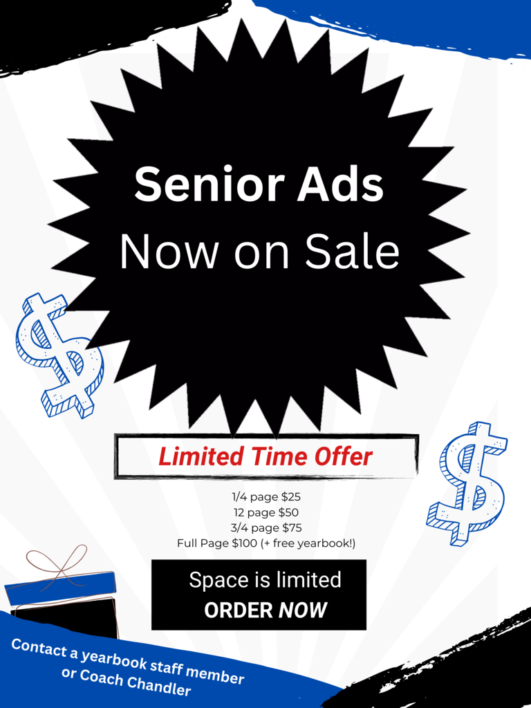 Senior Yearbook Ads on Sale NOW