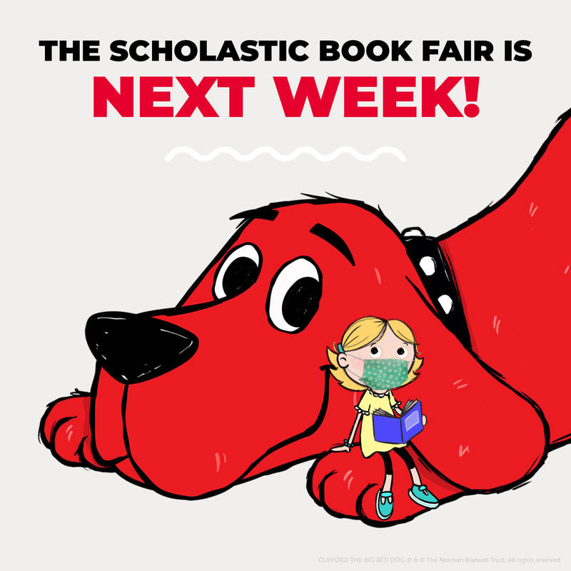 The Scholastic Book Fair is Next Week!